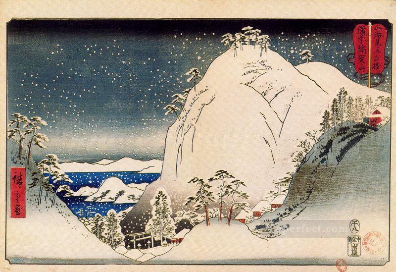 yugasan in bizan province Utagawa Hiroshige Ukiyoe Oil Paintings